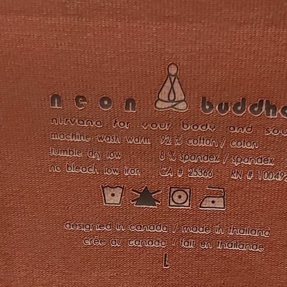 Neon Buddha Rust Button-Up Coat - Picture 5 of 9